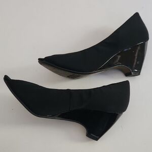 Bandolino Black Wedge Shoes